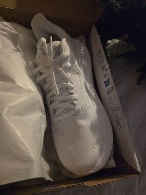 Hoka One One White Women's Running Shoe